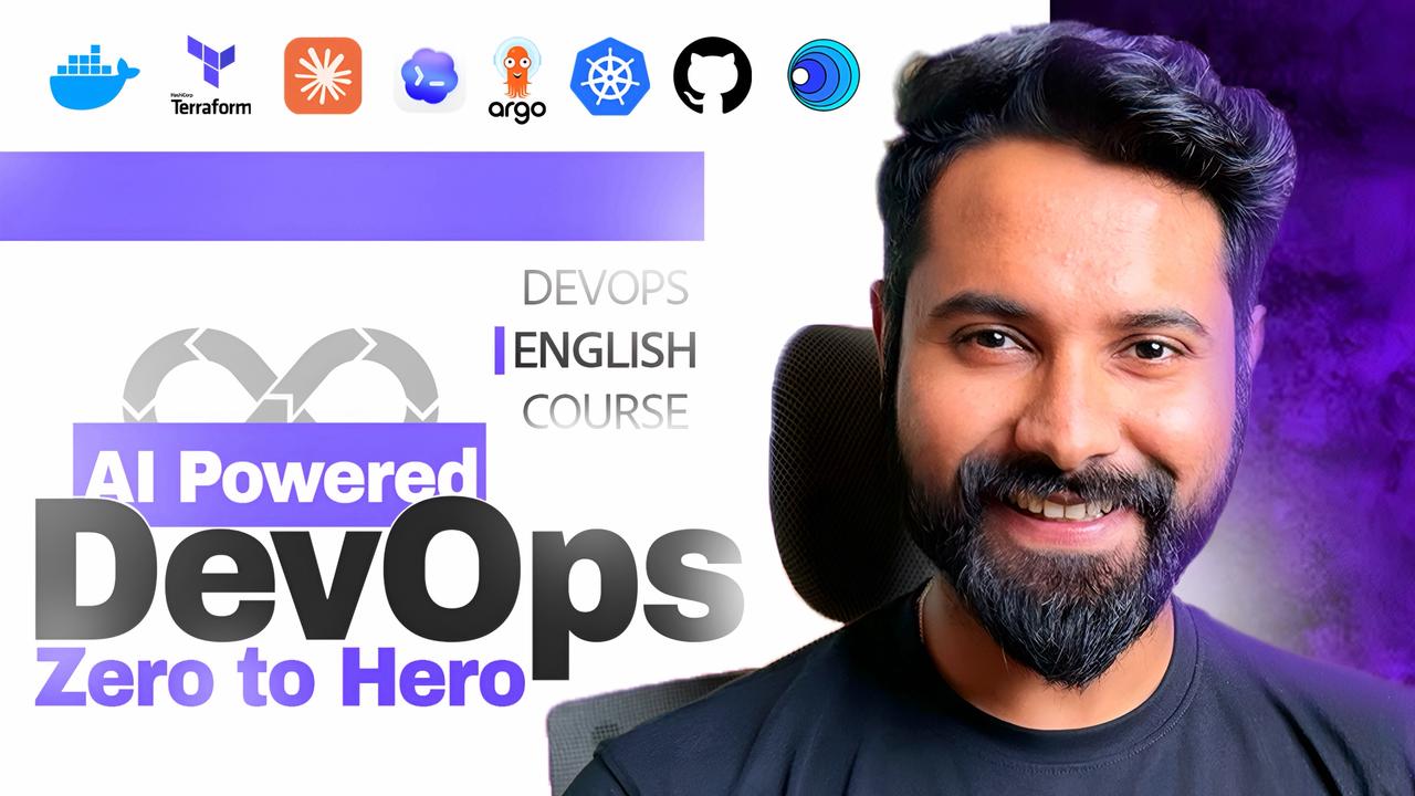 DevOps: Zero to Hero (AI Powered) — course poster