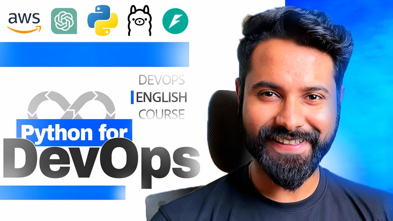Python for DevOps — course poster